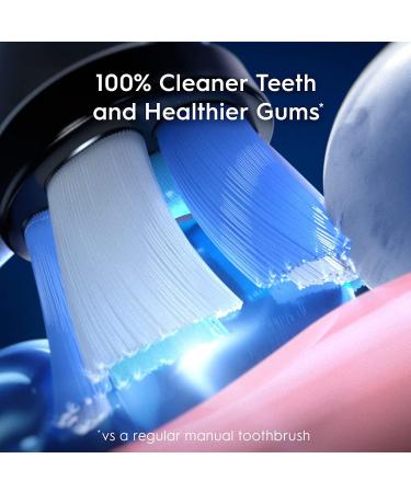 Oral-B iO Series 5 Limited Edition Electric Toothbrush | Ultimate Clean & White | Smart Display & Pressure Sensor | Rechargeable | Black - Buy Online on GoSupps.com