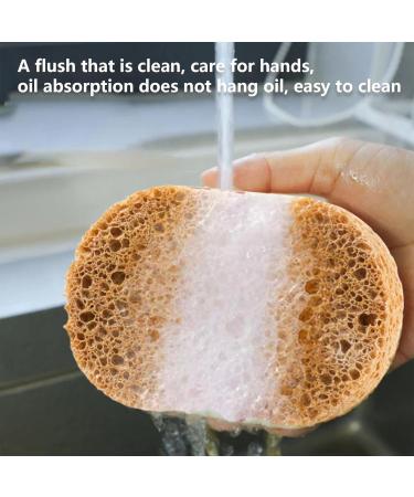 Compressed Sponges Kitchen - Compressed Wood Pulp Cotton Dishwashing Sponge - Kitchen Compressed Wood Pulp Sponge Multifunctional Cartoon Cleaning Sponge Thicken Compressed Dish Sponges - Buy Online on GoSupps.com