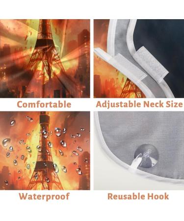 City Flames Beard Bib Apron - Beard Hair Catcher for Men | Perfect Gifts for Dad & Husband - Fathers Day Anniversary Christmas - Buy Online on GoSupps.com