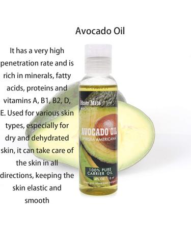 Buy Elitzia Basic Oil Carrier Essential Oils for Aromatherapy & Massage - 118ml Pack of 5 (Castor Avocado Sweet Almond Coconut Grape Seed Olive) - International Shipping Available - Buy Online on GoSupps.com