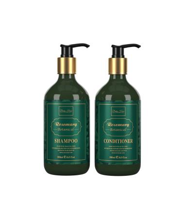 Baby Hair Botanical Shampoo & Conditioner Set - Anti Hair Fall & Hair Growth Formulas with Panthenol Tea Tree Oil Multivitamins (A B3 D)