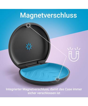 Invisalign Aligner & Retainer Case - Purple Daisy | Durable Stylish & International Shipping Available - Buy Online on GoSupps.com