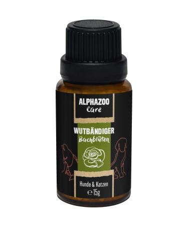Alphazoo Anger Bach flowers for dogs & cats 15g i globules against aggression i Natural sedative proven mixture according to Dr.Stream - Buy Online on GoSupps.com