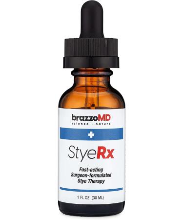 brazzoMD StyeRx: Ophthalmologist-Formulated for Styes and Chalazions - All-Natural 1.0 Fl Oz - Buy Online on GoSupps.com