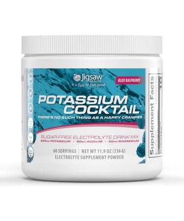 Jigsaw Health Bundle | Adrenal Cocktail 60 Servings (Jar) and Potassium Cocktail (Blue Raspberry) 60 Servings (Jar) - Buy Online on GoSupps.com