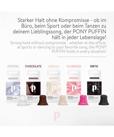 Pony Puffin Flamingo | Volume & Hold Braid Accessory - Vegan & Latex-Free | Made in Germany | Elevate Your Braid with Pink Style - Buy Online on GoSupps.com