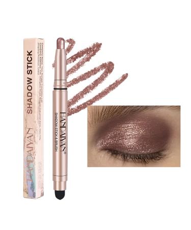 MCAORI Double End Glitter Matte Eyeshadow Stick Pencil Eyeshadow Makeup Waterproof Bicolor ShimmersCosmetics Beauty Makeup Tool