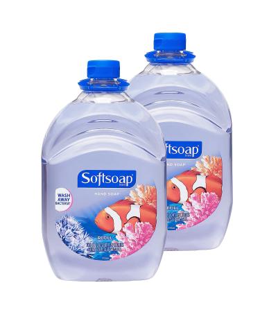 Softsoap Liquid Hand Soap Aquarium Series 64-Ounce Refill Bottle Pack of 2