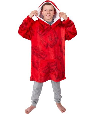 Coco Moon Liverpool FC Child Hooded Blanket Poncho - Super Soft Fleece Changing Robe - Buy Online on GoSupps.com