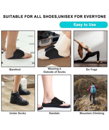 Buy Wllhyf Foot Vault Fasciitis Belt - Adjustable Orthopedic Compression Straps for Effective Foot Support | Men & Women - Buy Online on GoSupps.com