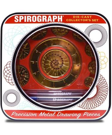 Spirograph Die-cast Collector's Set - 14 Piece Multi Design Kit (1021RZ) - Buy Online on GoSupps.com