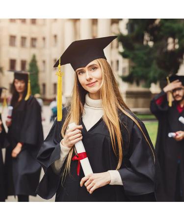 20Pcs Graduation Tassels Academic Graduation Cap Hat Tassel with 2023 Gold Charm for 2023 Graduation Ceremonies Accessories (Gold) - Buy Online on GoSupps.com
