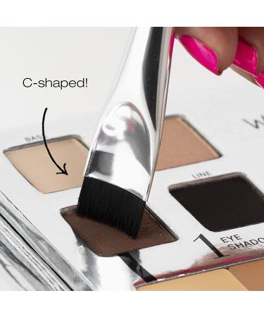The Arc Brush | Dual Ended C Shape and Angled Brush | Expert Application | Cruelty-Free - Buy Online on GoSupps.com