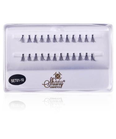 SHANY Eyelash Extend - Set of 10 Assorted Reusable Eyelashes | Thin Collection - International Shipping Available - Buy Online on GoSupps.com
