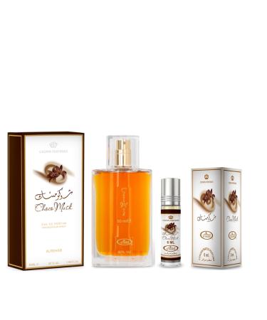 Choco Musk 50ml and 6ml Eau de Parfum Spray+oil for Women 1.7 Ounce