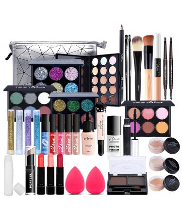 Shop Multi-Purpose Makeup Kit | All-in-One Gift Set with Eyeshadow Concealer Lip Gloss & More International Shipping Available - Buy Online on GoSupps.com