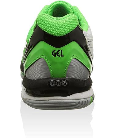 ASICS Gel-Volley Elite 2 Volleyball Shoes 11.5 - Neon Green/White/Black - Buy Online on GoSupps.com