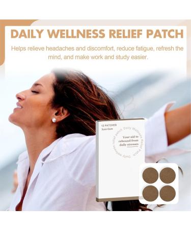 Neamou Wellness Relief Patch | Muscle Relaxation Stickers Self-Adhesive Soothing Pain Relief for Headaches & Fever | Safe for Legs & Arms - Buy Online on GoSupps.com
