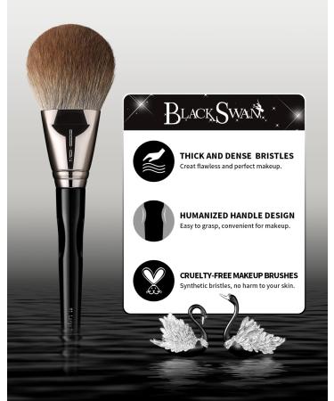 EIGSHOW 21Pcs Makeup Brush Set - High-end Professinal Brushes for Halloween Makeup - Black Swan Clutch Bag Included - Buy Online on GoSupps.com