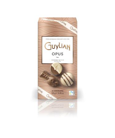 GuyLian Guylian Opus Luxe Gift Box | Chocolate Gift Box | Belgian Chocolates | Chocolate Dates | Chocolate Gift | Chocolate Gift | Valentine's Day Christmas Birthday Gift | 180g