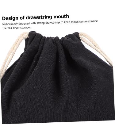 MUSISALY Hair Dryer Storage Bag Hotel Hair Dryer Bag Drawstring Bag Hair Dryer Organizer Hair Dryer Travel Bag Hotel Storage Bag Hair Dryer Supplies Guest Room Supplies Storage Organizer 33.00X30.00X0.50CM Black - Buy Online on GoSupps.com