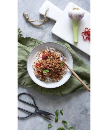 10 Pack 5-Calorie Gluten-Free Pasta from Algae | Fat-Free & Vegan | Tasteless & Smell-Free | Schultz and King - 250g - Buy Online on GoSupps.com