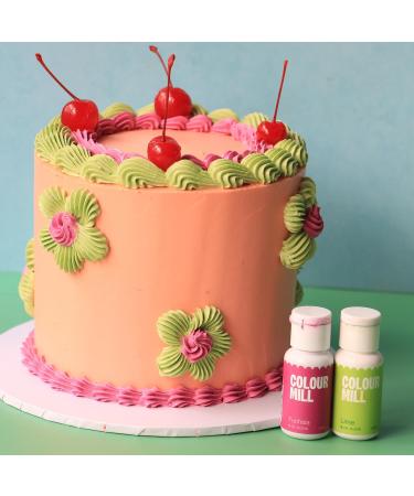 Color Mill Oil Blend Food Color - Fuchsie 20ml | Perfect for Chocolate Fondant Cupcakes & Baking - International Shipping Available - Buy Online on GoSupps.com
