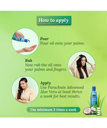 Buy Parachute Hair Oil with Aloe Vera - 250ml | Nourish & Repair Hair | Fast International Shipping - Buy Online on GoSupps.com