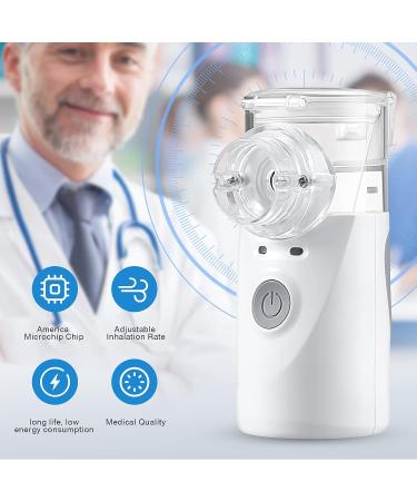 Portable Ultrasonic Mesh Nebulizer for Adults and Kids | Personal Steam Inhaler for Breathing | Two Modes - Buy Online on GoSupps.com