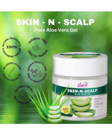 Buy Skin - N - Scalp 100% Pure Aloe Vera Gel for Face Skin & Hair | Hydrate Moisturize Nourish | Vegan & Naturally Glowing Skin | International Shipping Available - Buy Online on GoSupps.com