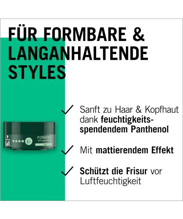 Schwarzkopf Tift Paste Forming 4x75ml - Vegan Hair Styling Paste for Unfinished Looks Gentle on Hair & Scalp - Buy Online on GoSupps.com