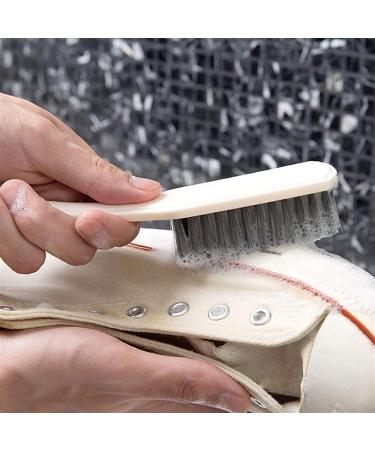 Home Shoes Brushes Hand-held Cleaning Brush Sneakers Canvas Shoes Easy to Clean Shoe Brush Bathroom Tool Brush(Gray Color) - Buy Online on GoSupps.com