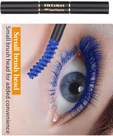 Mascara couleur double extr mit Waterproof Long Lasting Thick Colour Mascara Eye Makeup (2 PURPLE Taille unique) 2 PURPLE 5 ml (Lot de 1) - Buy Online on GoSupps.com