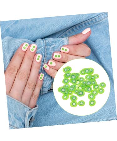 Ipetboom 5 DIY Decorative Ornaments Nail Stickers Nail Art Decor Nail Charms Jewel Stickers Decorative Nail Patch Resin Stickers 3D Phone Case Flatback Fruit Filling Polymer Clay 0.5X0.5X0.2CM As Shown - Buy Online on GoSupps.com