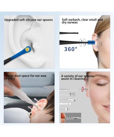 Electric Ear Cleaner | Ear Wax Vacuum with 5 Gear Suction | LCD Display | Reusable Silicone Tips | USB Charge | Ear Cleaning Kit for Adults & Kids - Buy Online on GoSupps.com
