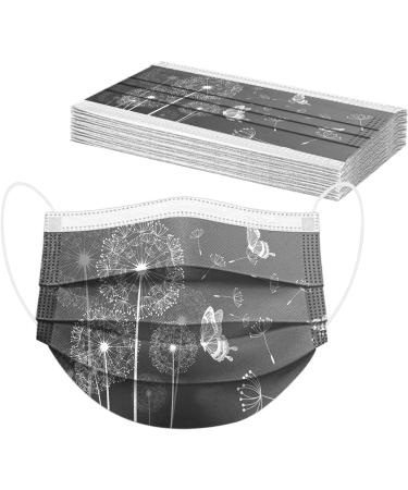 Buy Amyglin 50pc Disposable 3-Layer Non-Woven Butterfly Mask | Breathable Multifunction Cloth Bandana for Adults - International Shipping Available - Buy Online on GoSupps.com
