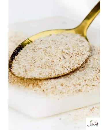 Jiva USDA Organic Whole Husk Psyllium (Isabgol) - 12 Ounce Can - Pack of 1 - Buy Online on GoSupps.com