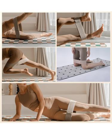 Pink Resistance Bands for Legs & Butt - Fabric Loop Bands for Yoga Pilates Fitness & Home Workouts - Buy Online on GoSupps.com