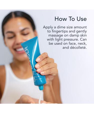 Lancer Skincare The Method: Polish Facial Exfoliator Daily Exfoliating Face Scrub with Natural Minerals Oily Congested Skin & Hydrating Serum 4.2 Fluid Ounces - Buy Online on GoSupps.com