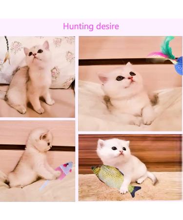 27-Piece Cat Toy Set with Tunnel Plush Balls & Mice - Perfect Variety Pack for Kittens & Cats - Buy Online on GoSupps.com