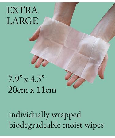 30pcs MOONTHLIES Menstrual Cup/Disc Wipes - Individually Wrapped, pH Balanced, Alcohol-Free, Fragrance-Free, Chemical-Free - Buy Online on GoSupps.com