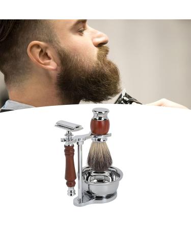 Premium Hohxfyp Razor Set for Men - Complete Manual Shaving Kit with Alloy Razor Beard Brush Shaving Soap | Perfect Gift for Fathers Husbands & Friends - Buy Online on GoSupps.com