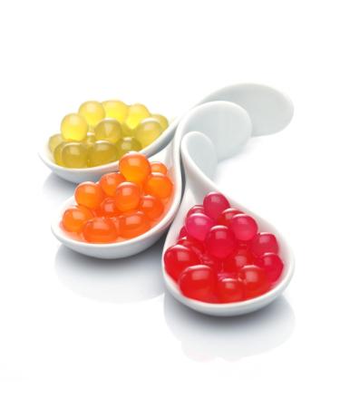 Sodium Alginate & Calcium Lactate Fruit Caviar Set - 2 Bags 100g Each | Easy Molecular Cuisine | International Shipping - Buy Online on GoSupps.com