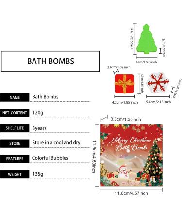  Generisch 3 Pack Scented Bath Balls for Women Bath Balls Festive Bath Balls for Teen Girls for Holiday Parties Spa Night Family Gathering Toilet - Buy Online on GoSupps.com