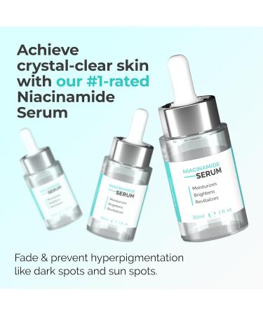 MY DERMA DREAM | Niacinamide Serum 5% for Face - Aids in Minimizing Pores, Fading Dark Spots, and Reducing Redness - Rich in Antioxidant Vitamin B3 - Anti-Aging Face Serum 1 Fl Oz (Pack of 1) - Buy Online on GoSupps.com