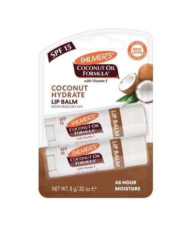 Palmer's Coconut Oil Lip Balm SPF 15 2 Pack 0.30 oz (0.8 g)
