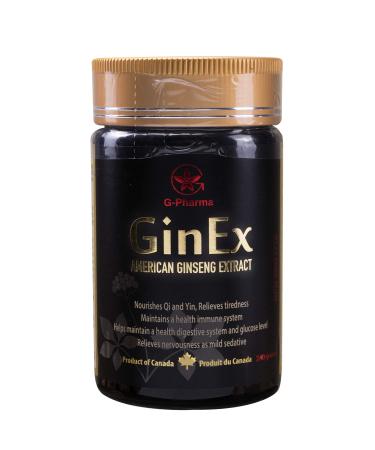 Red Ginseng Extract American Ginseng Extract GinEx 240 grams. Extra Strength High Potency