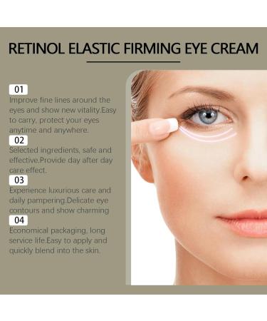 Retinol Firming Eye Cream Creme Anti Cerne Eye Contour Cream Effectively Nourishes Eye Skin Instant Iift Plus Cernes Under Eye Bags And Wrinkles Instant Eye Lift Removes Bags Dark Circles - Buy Online on GoSupps.com