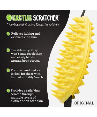 Original Cactus Back Scratchers - Aggressive & Moderate Two-Sided Design | Perfect Travel Gift for Men & Women | Shop Internationally - Buy Online on GoSupps.com