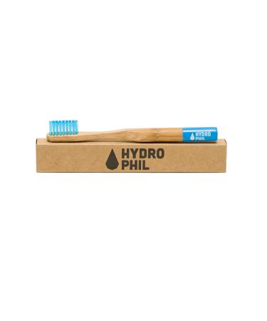 Hydrophil Sustainable children's toothbrush made of bamboo blue with extra soft bristles 14 g